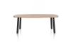 H&H - Édimbourg - table 210 x 108 cm - 4 pieds - métal