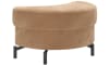 H&H - Anaba - Canapés - pouf arrondi - 80 x 52 cm