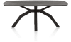 H&H - Vérone - Moderne - table ovale 190 x 108 cm
