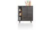 Henders and Hazel - Ridgefield - highboard 125 cm - 2-deuren + 1-lade + 3-niches (+ LED)