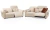 Henders & Hazel - Bologna - Sofas - 3-Sitzer - verstellbare Rückenlehne - elektrisch verstellbare Füßstütze