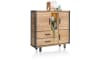 Happy@Home - Brooklyn - Industrieel - highboard 3-deuren + 2-laden + 2-niches (+ LED)