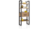 Happy@Home - Brooklyn - Industrieel - boekenkast 75 cm - 1-lade + 5-niches