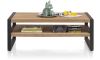 Happy@Home - Brooklyn - Industrieel - salontafel 120 x 60 cm + 1-niche