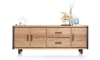 Happy@Home - Brooklyn - Industrieel - dressoir 240 cm - 3-deuren + 2-laden