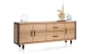 Happy@Home - Brooklyn - Industrieel - dressoir 240 cm - 3-deuren + 2-laden