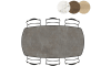 XOOON - Masura - Skandinavisches Design - Tisch ovale - 200 x 105 cm