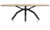 H&H - Vérone - Moderne - table ovale 220 x 108 cm