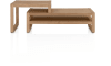 Happy@Home - Bonaire - salontafelset 120 x 60 cm + 60 x 70 cm