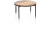 Happy@Home - Ostrava - Industrieel - salontafel rond 64 cm - met omkeerbaar blad