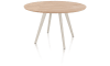 XOOON - Arvada - Minimalistisch design - eetkamertafel 125 cm, rond, 4 poot