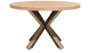 Happy@Home - Ovada - Industrieel - eetkamertafel rond 130 cm