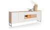 XOOON - Lindfield - dressoir 240 cm. - 3-deuren + 3-laden + 1-niche (+ LED)