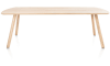 XOOON - Niora - eetkamertafel 240 x 100 cm - rechthoek - houten poot
