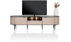 XOOON - Aramon - buffet bas 210 cm. - 2-portes + 1-tiroir + 1-niche (+ LED)