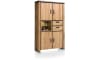 H&H - Périgueux - Rural - armoire 120 cm - 4-portes + 2-tiroirs + 2-niches (+ LED)