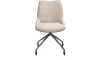 XOOON - Mats - Stuhl - Rollen - graphit - Pala cognac + Luton kupfer