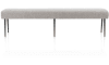 H&H - Edouard - banc sans dos + confort ressorts - tissu Luton