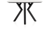 XOOON - Masura - Skandinavisches Design - Tresentisch ovale - 150 x 105 cm - (Hoehe 92 cm)