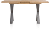 Henders and Hazel - Metalox - Industrieel - uitschuif-bartafel 140 (+ 50) x 90 cm (hoogte: 92 cm)