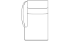XOOON - Rimini - Salons - longchair - arm links