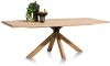 H&H - San diego - Rural - table 200 x 100 cm - pied central