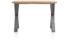 Henders & Hazel - Metalox - Industriel - table de bar 130 x 90 cm (hauteur: 92 cm)