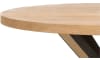 Happy@Home - Ovada - Industrieel - eetkamertafel rond 130 cm