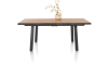 H&H - Évora - table à rallonge 160 (+ 50) x 100 cm