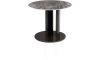 H&H - Shenzen - table basse cailloux diametre 53 cm - hauteur 42 cm