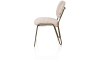 XOOON - Joan - esszimmerstuhl, stoff luton, gestell steelbrown