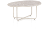 XOOON - Rota - table d'appoint 71,5 x 40 cm - céramique Terrazzo