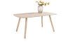 XOOON - Niora - Tisch 180 x 100 cm - rechteckig - Holz Fuss