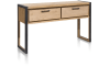 H&H - Brasilia - Industriel - console 140 x 42 cm + 2-tiroirs
