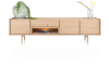 XOOON - Valgard - buffet bas 220 cm - 3-portes + 1-tiroir + 1-niche (+ LED)