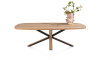 Happy@Home - Bonaire - eetkamertafel ovaal 240 x 110 cm