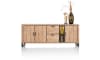 H&H - Édimbourg - buffet 230 cm - 3-portes + 2-tiroirs + 2-niches (+ LED)