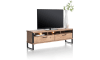 Happy@Home - Pantin - Natuurlijk - lowboard 160 cm - 2-laden + 3-niches (+ LED)
