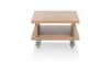 Henders & Hazel - Delmonte - Beistelltisch 60 x 60 cm + 1-Nische (+ Rollen)