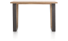H&H - Brasilia - Industriel - table de bar 160 x 90 cm (hauteur: 92 cm)