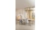 XOOON - Jaxon - chaise a accoudoirs - pietement Silk Grey - pivotante - tissu Brioni