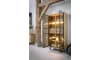 H&H - Vienne - vitrine 100 cm - 2-portes en verre + 2-tiroirs (+ LED)