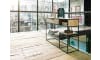 H&H - Lamego - Industriel - console 110 x 35 cm - 1-tiroir + 2-niches