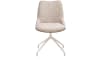 XOOON - Mats - Stuhl - Drehbar - creme - Pala cognac + Luton kupfer