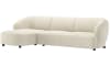 XOOON - Cervo - Sofas - Rundlicher Longchair links - 2,5 Sitzer Armlehne rechts