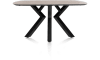 XOOON - Masura - Scandinavisch design - eetkamertafel ovaal - 150 x 105 cm