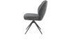Henders and Hazel - Bell - eetkamerstoel - grafiet frame - draaibaar - relax - pocket - combi Calabria/Vada