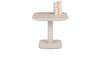 XOOON - Brianto - salontafel 50 x 50 cm - keramiek blad Travertin