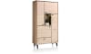 Henders & Hazel - Livada - Moderne - armoire 110 cm - 4-portes + 1-tiroir + 2-niches