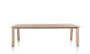Henders & Hazel - Delmonte - table à rallonge 150 (+ 60) x 120 cm